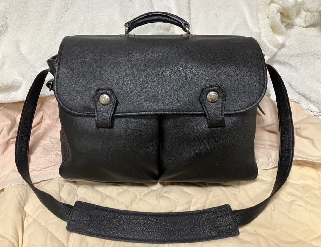 ル・ボナー製ブリーフ・バッグ「マエストロ」『クリスマス価格』