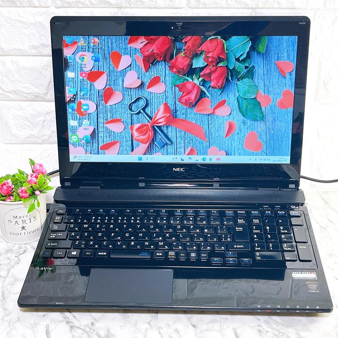 大容量NECノートパソコン✨Windows11✨カメラ/Office✨すぐ使える