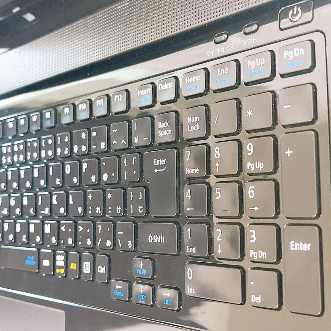 大容量NECノートパソコン✨Windows11✨カメラ/Office✨すぐ使える