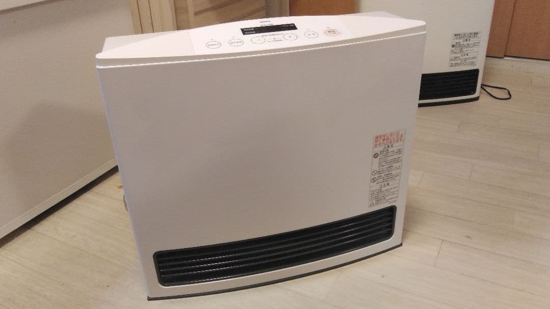 NORITZ　LP ガスファンヒーター GFH-4003S-W5 ホース付き美品