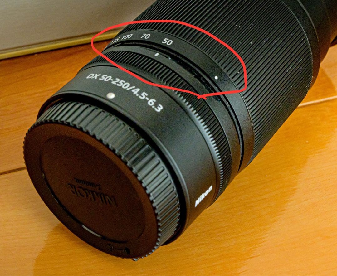NIKKOR Z DX 50-250mm f/4.5-6.3 VR ズームレンズ