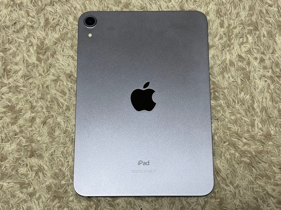 Apple iPad mini 第6世代 Wi-Fi パープル 256GB 美品
