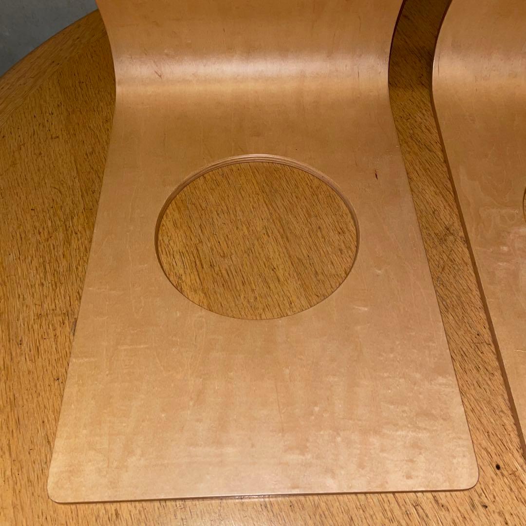 天童木工　座椅子　メープル　2個セット