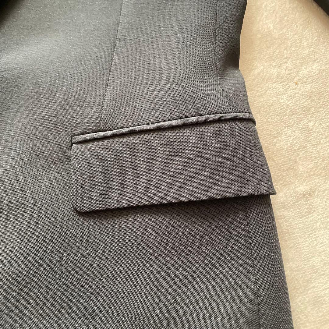 theory ブラックパンツスーツ セット