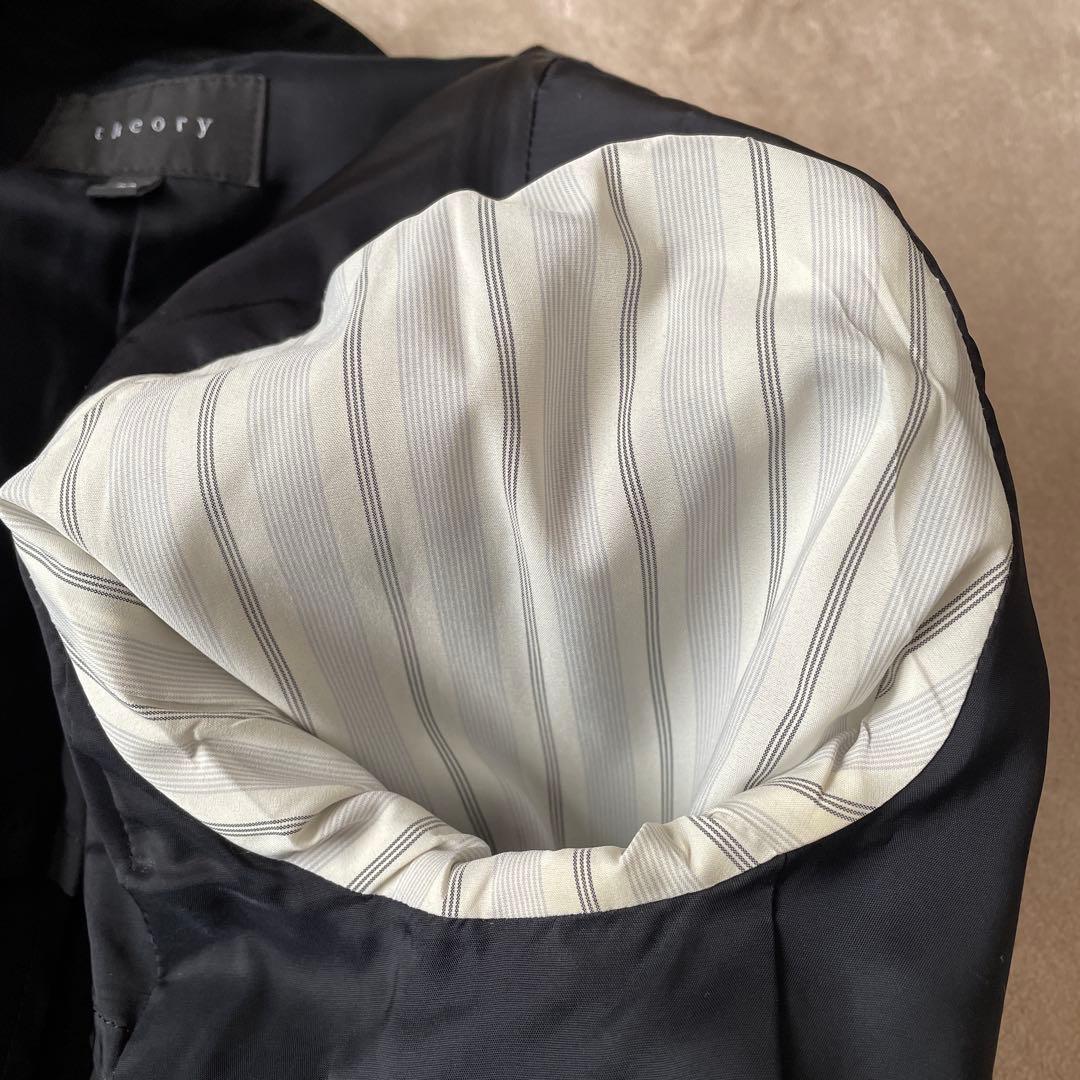 theory ブラックパンツスーツ セット