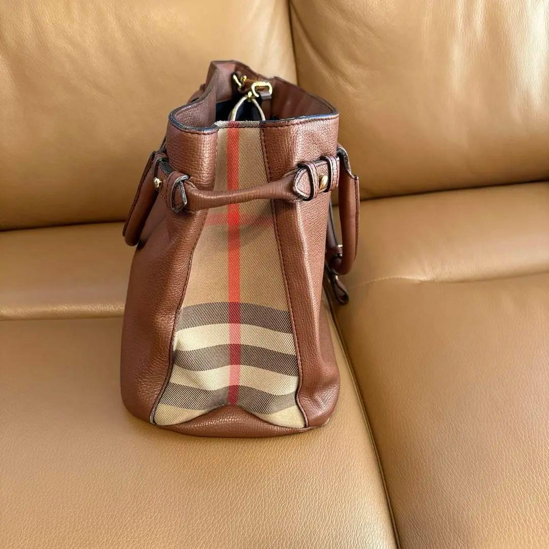 バーバリー　BURBERRY バナーバッグ ハンド ショルダー 2Wayバッグ