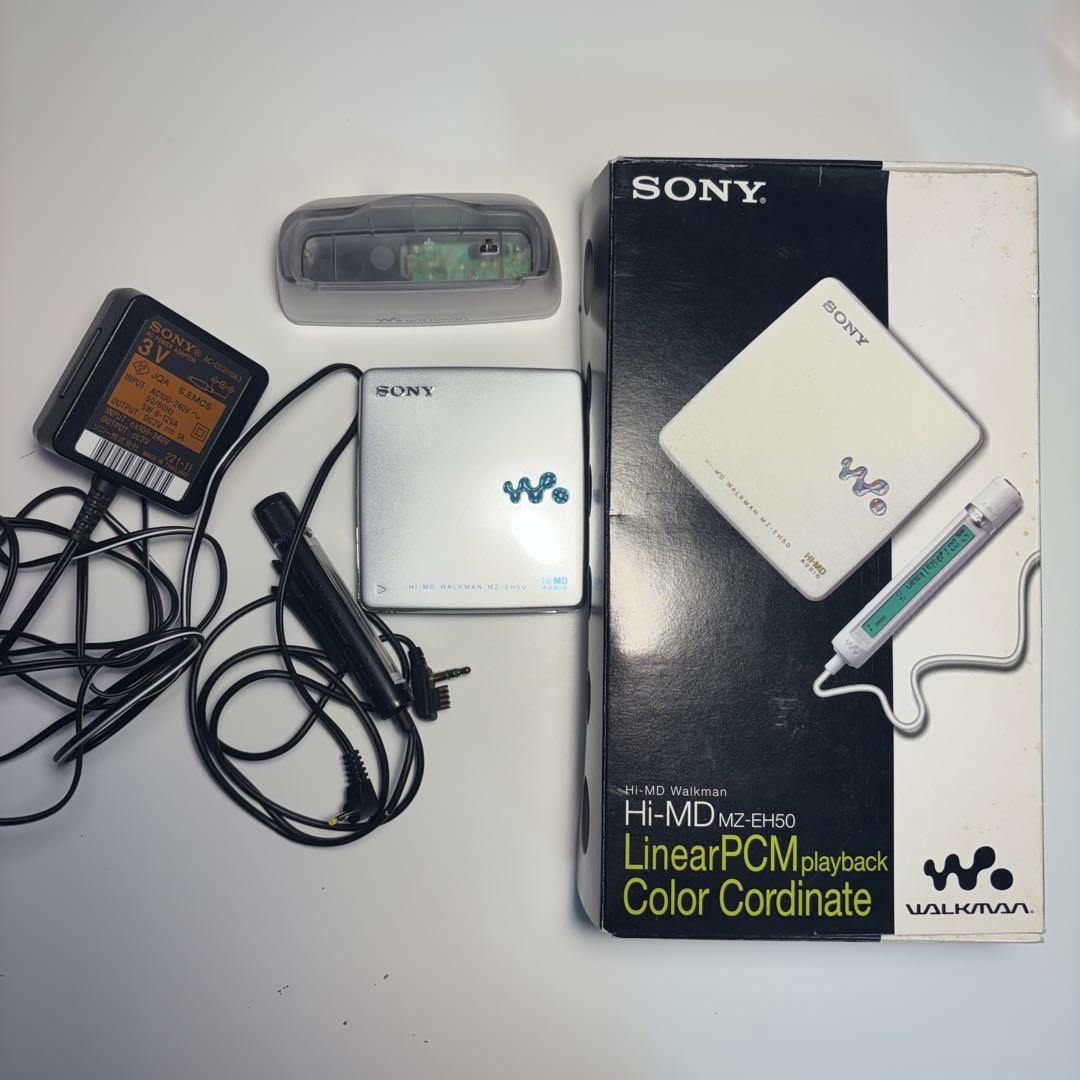【箱付】SONY Hi-MD ウォークマン MZ-EH50【ジャンク】