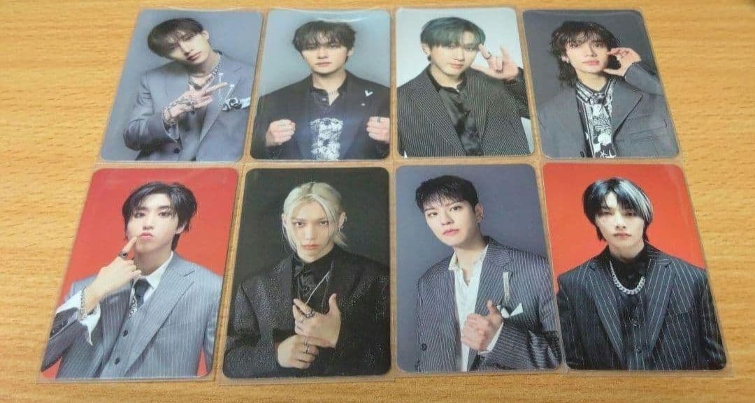 スキズ メンバー 8種 HOP target 購入特典トレカ コンプリートセット