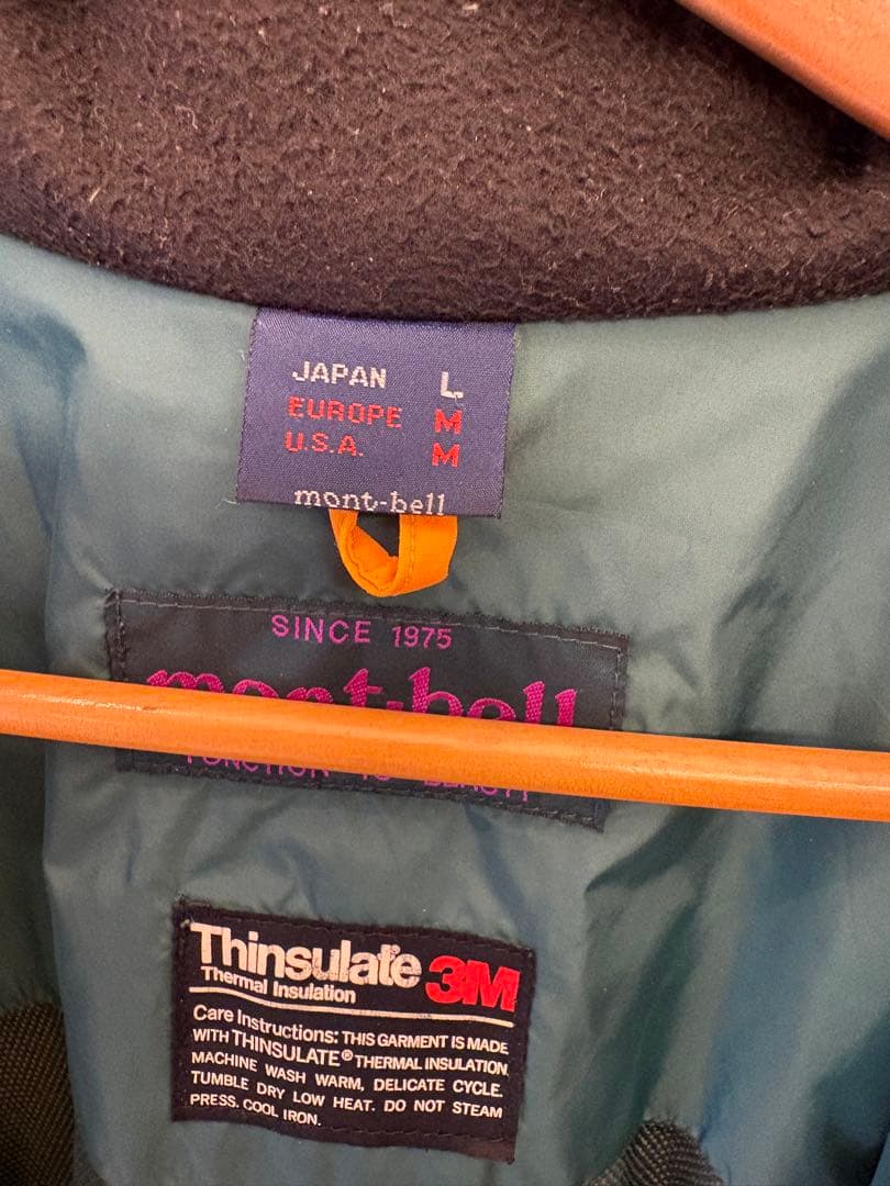 12/30までmont-bell スキー・スノボウェアLサイズ 上下セット