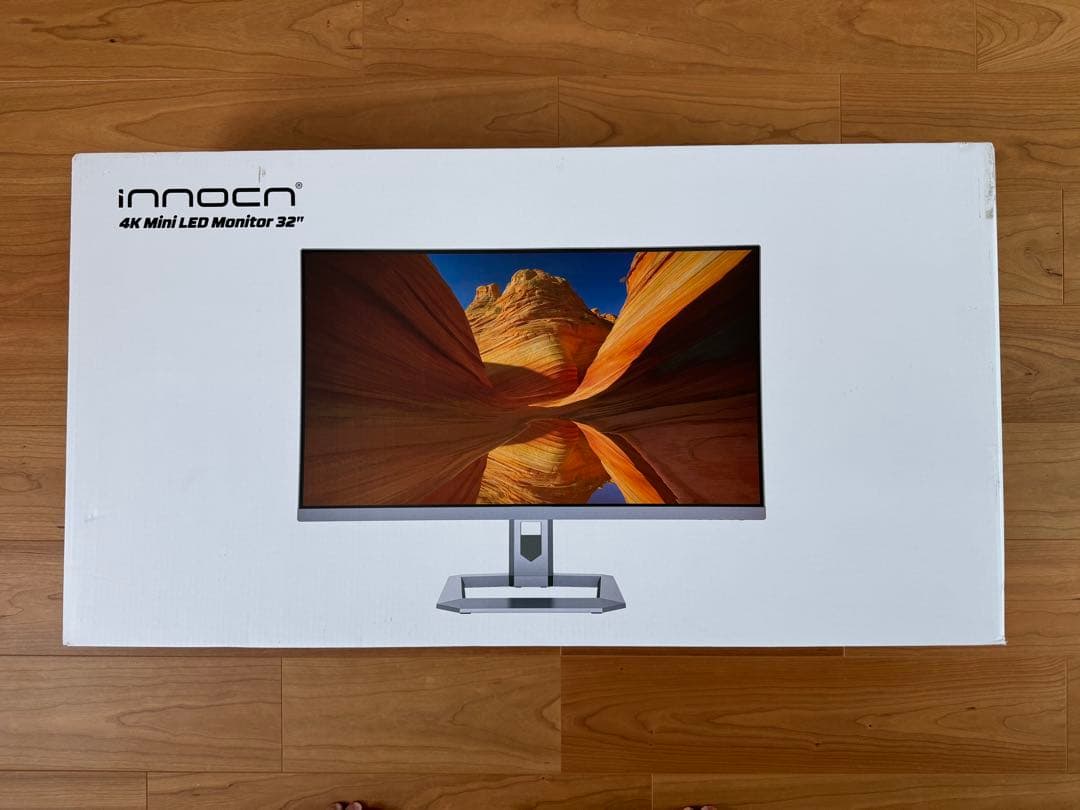 ディスプレイ・モニター本体 innocn 32m2v 4K MiniLED 144Hz HDR1000