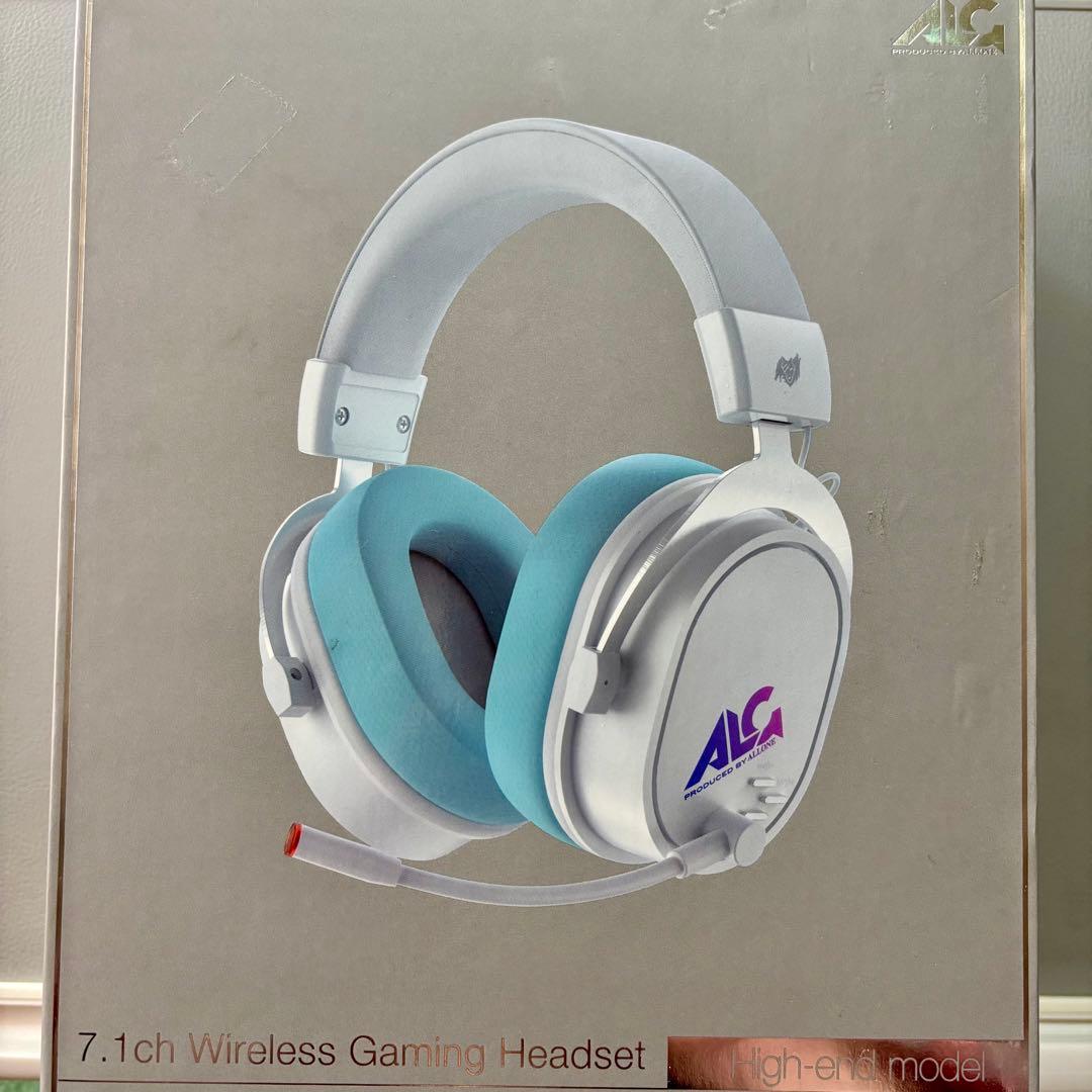 ALG-GMWH7 ワイヤレスゲーミングヘッドセット ホワイト