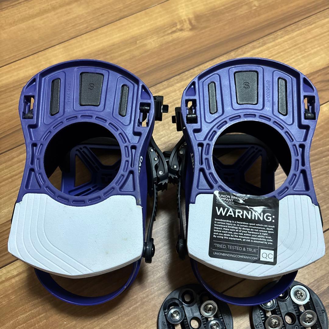 UNION ビンディング パープル ギャデット　CADET Sサイズ　ユニオン