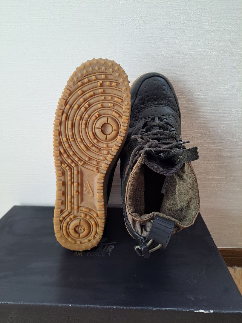 NIKE Air Force 1 GORE-TEX ブラック/カーキ