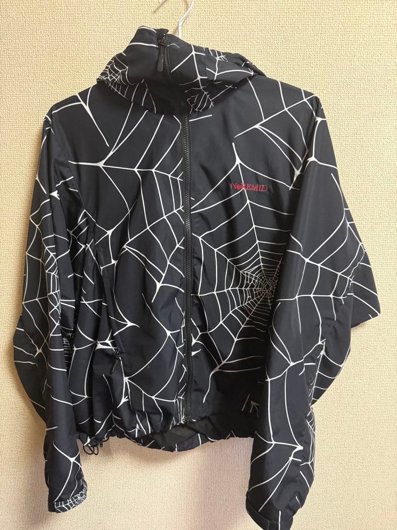 ジャケット・アウター NoREMID SPIDER JACKET-BLACK