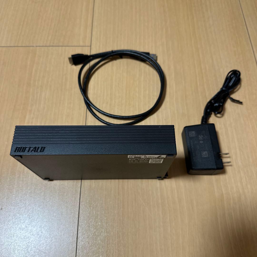 BUFFALO 4.0TB 外付け HDD HD-AD4U3