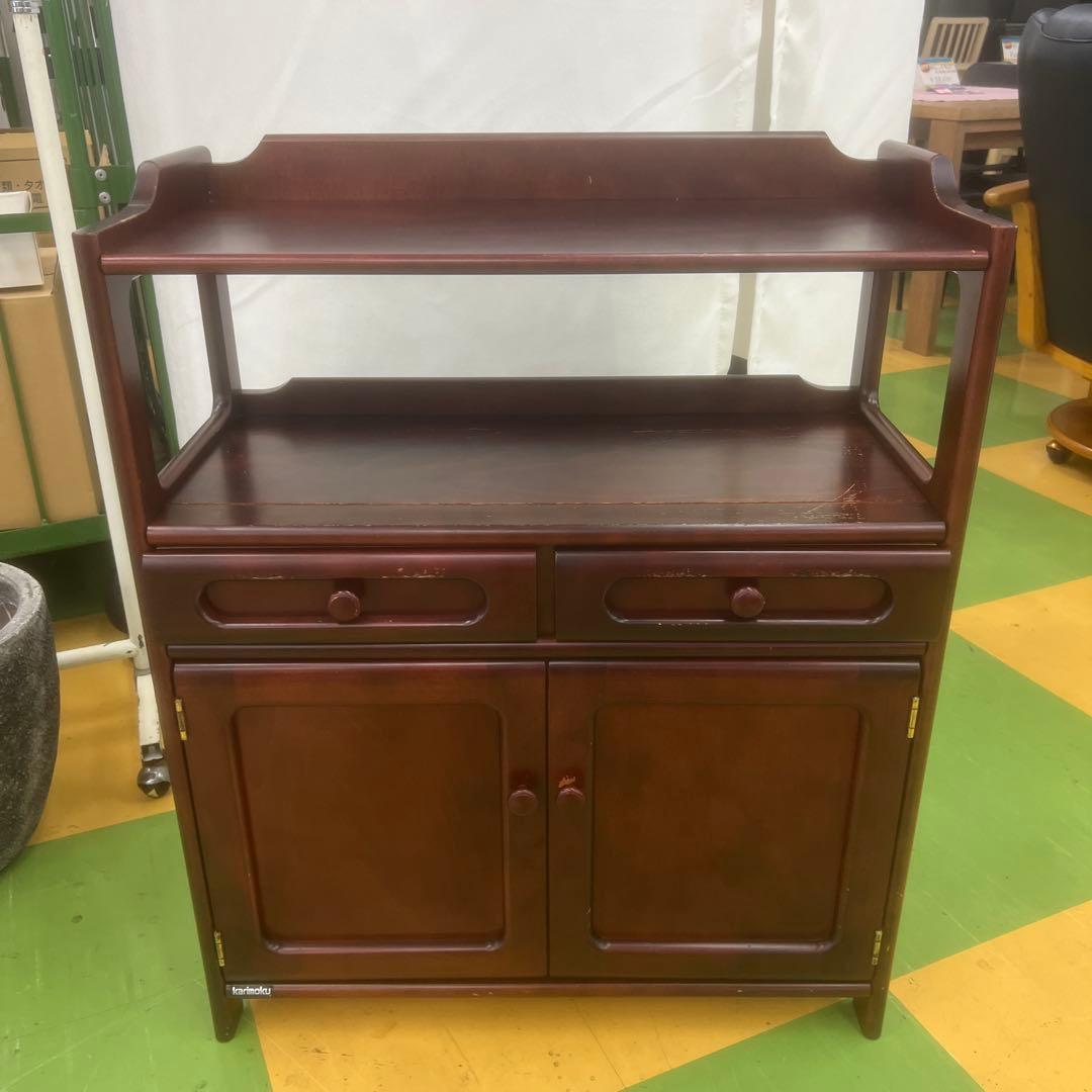 最終値下げ‼️カリモク オールドカリモク 電話台 ダークブラウン