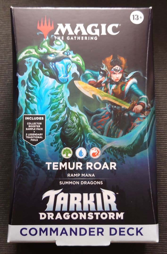 mtg 未開封 ティムールの咆哮 英語版 統率者デッキ tdc