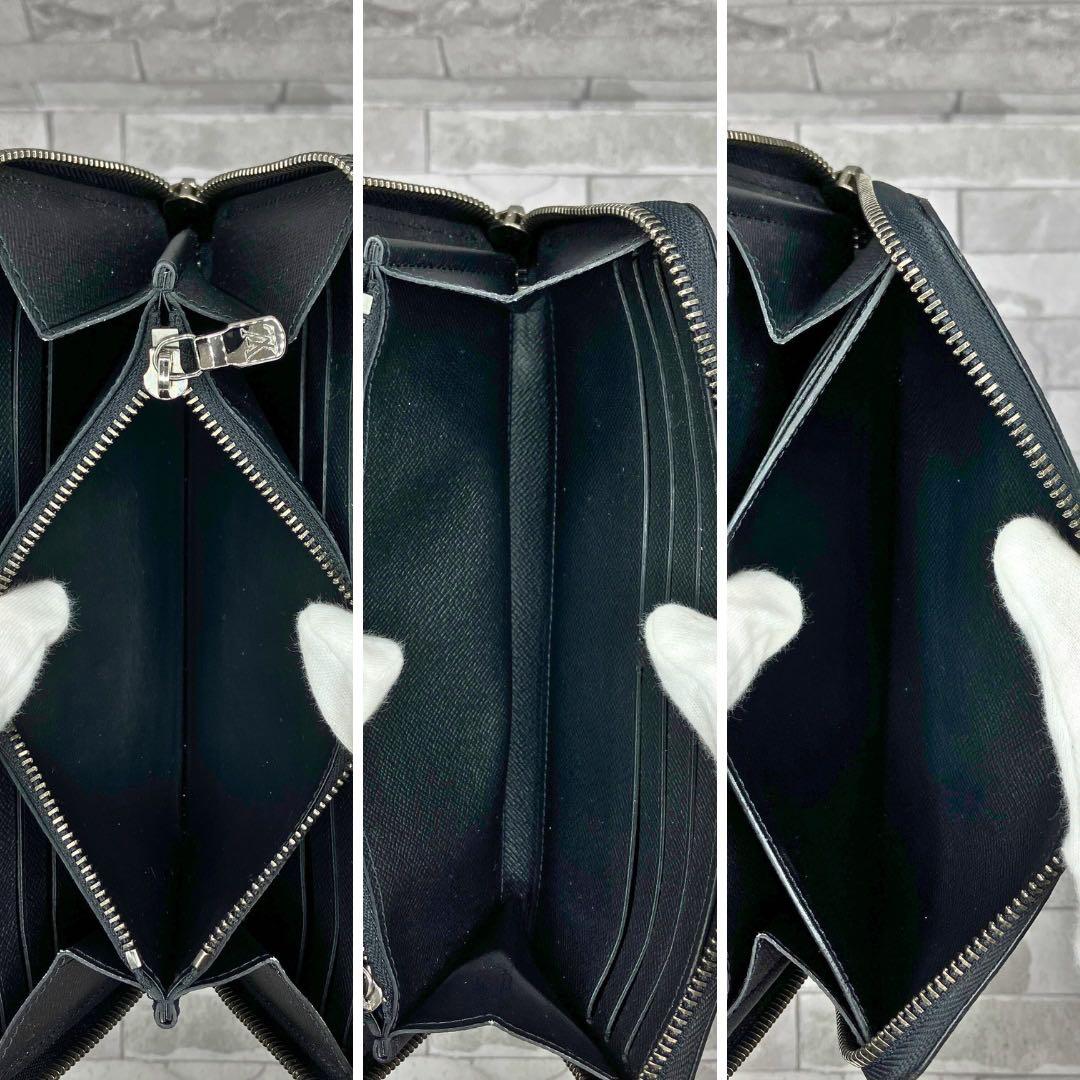 ルイヴィトン 長財布 ジッピーウォレット・ホリゾンタル モノグラム　エクリプス