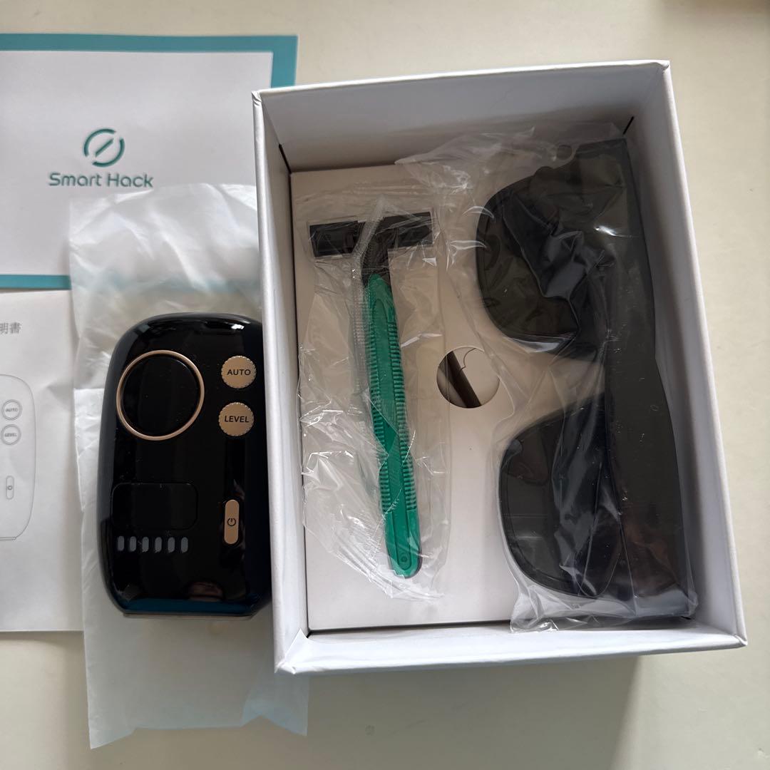 スマート脱毛器 IPL光脱毛器 アプリ管理 Smart Hack