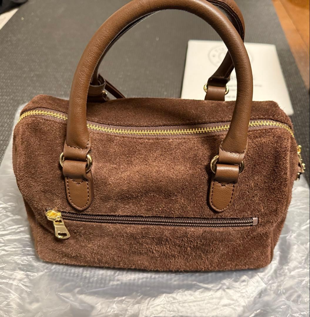 russet ラシット スエード 2wayミニボストンバッグ
