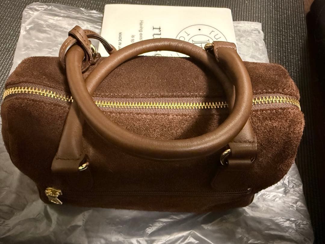 russet ラシット スエード 2wayミニボストンバッグ