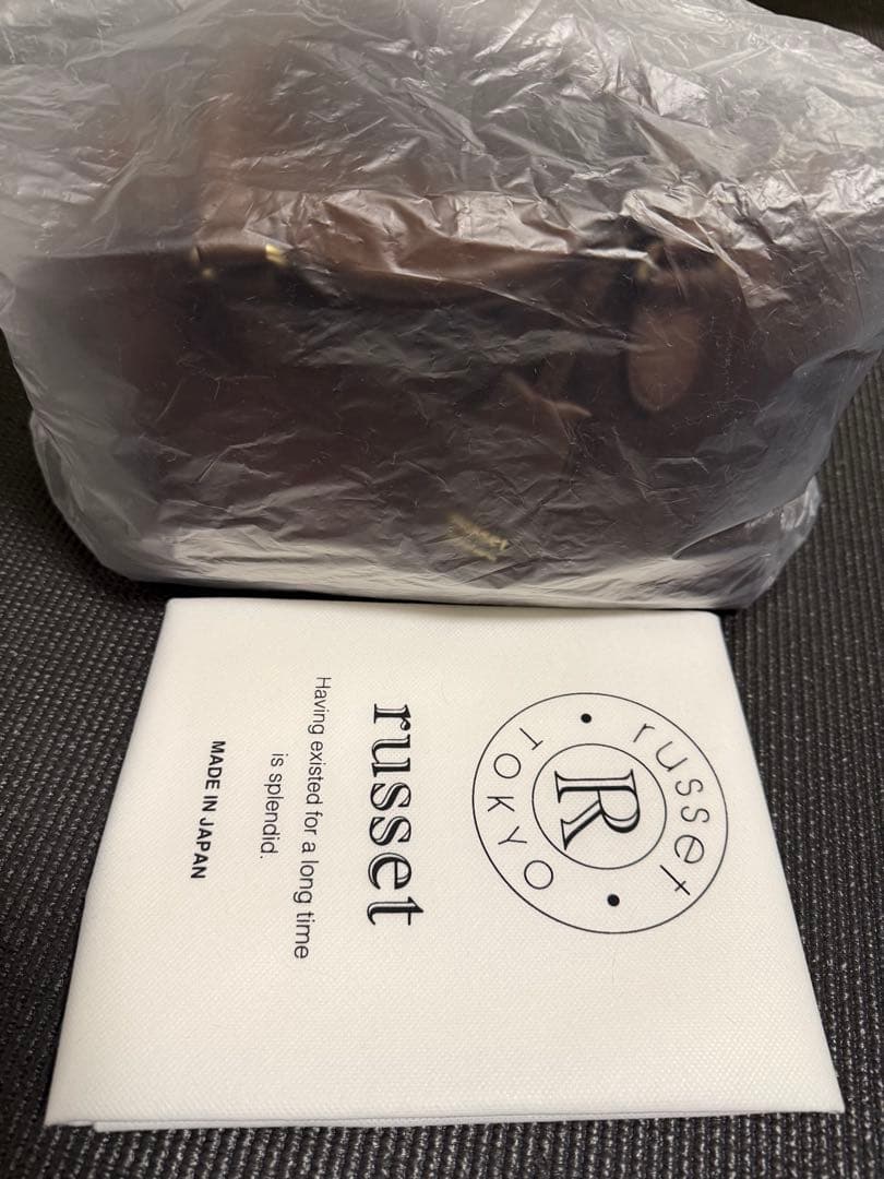 russet ラシット スエード 2wayミニボストンバッグ