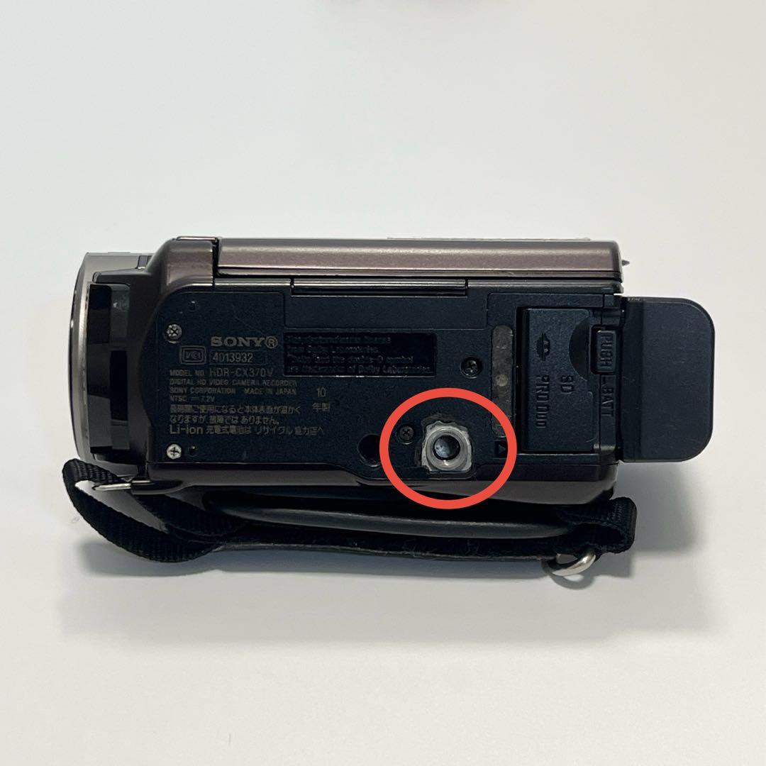 SONY HDR-CX370V ビデオカメラ ブラウン