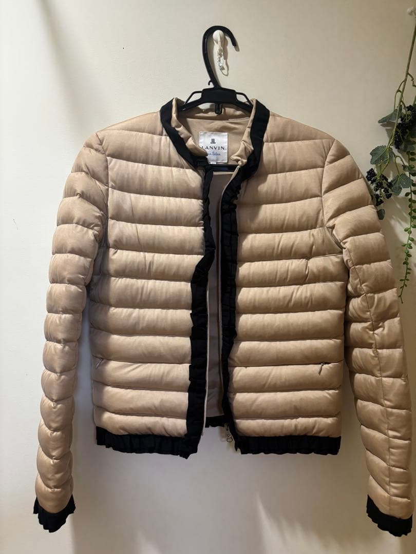 ♡お値下げ！！LANVIN en Bleu ベージュダウンジャケット