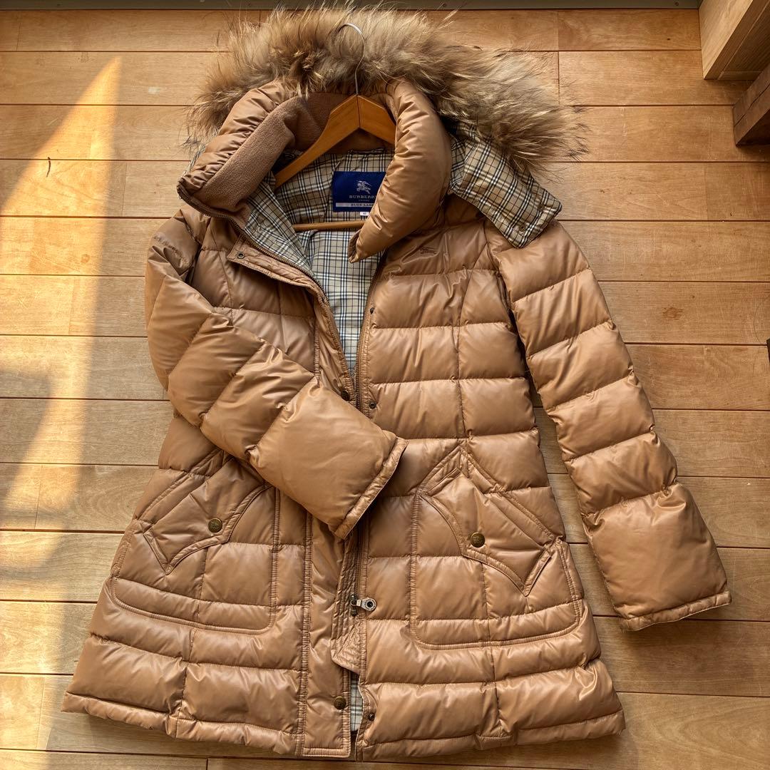 BURBERRY BLUE LABEL レディースダウンジャケット 40