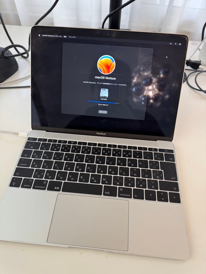 MacBook 12インチ 2017年モデル【バッテリー劣化】