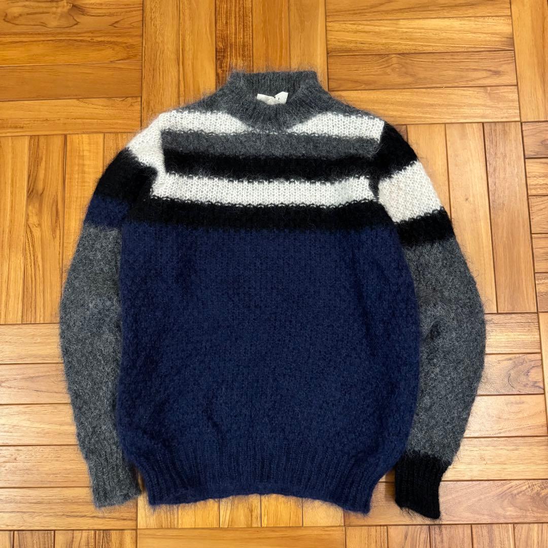 MARNI マルニ イタリア製ブロック切替モヘアニット