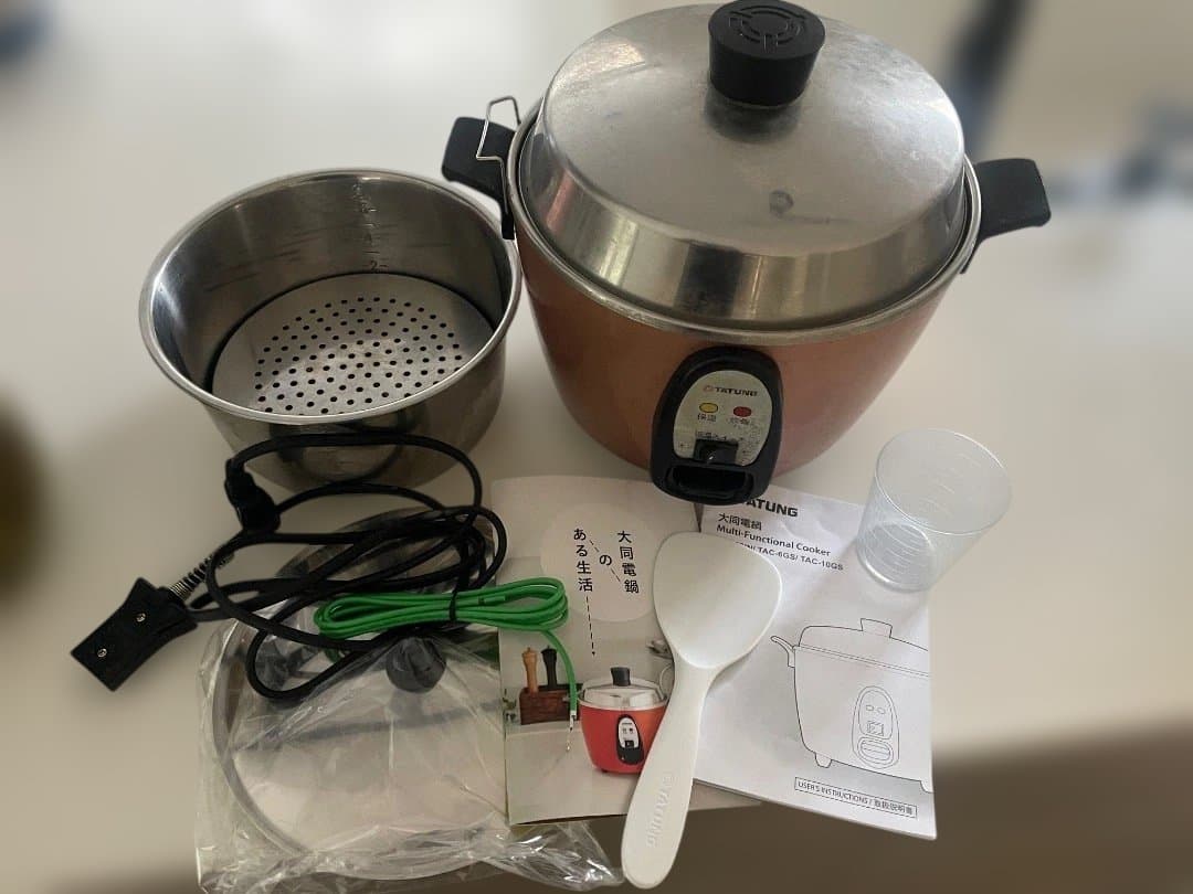 大同電鍋　ローズゴールド　Mサイズ　TAC-06IN 備品箱付き