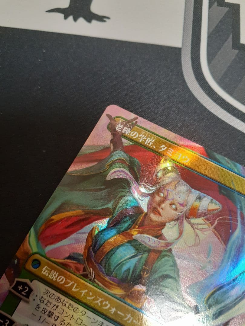 mtg 知りたがりの学徒、タミヨウ　日本語　テクスチャー　foil その2