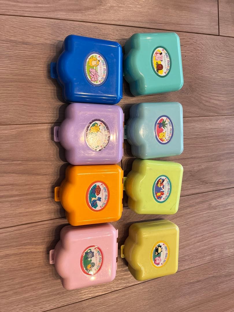 ちびポケハウス　8個セット　人形無し