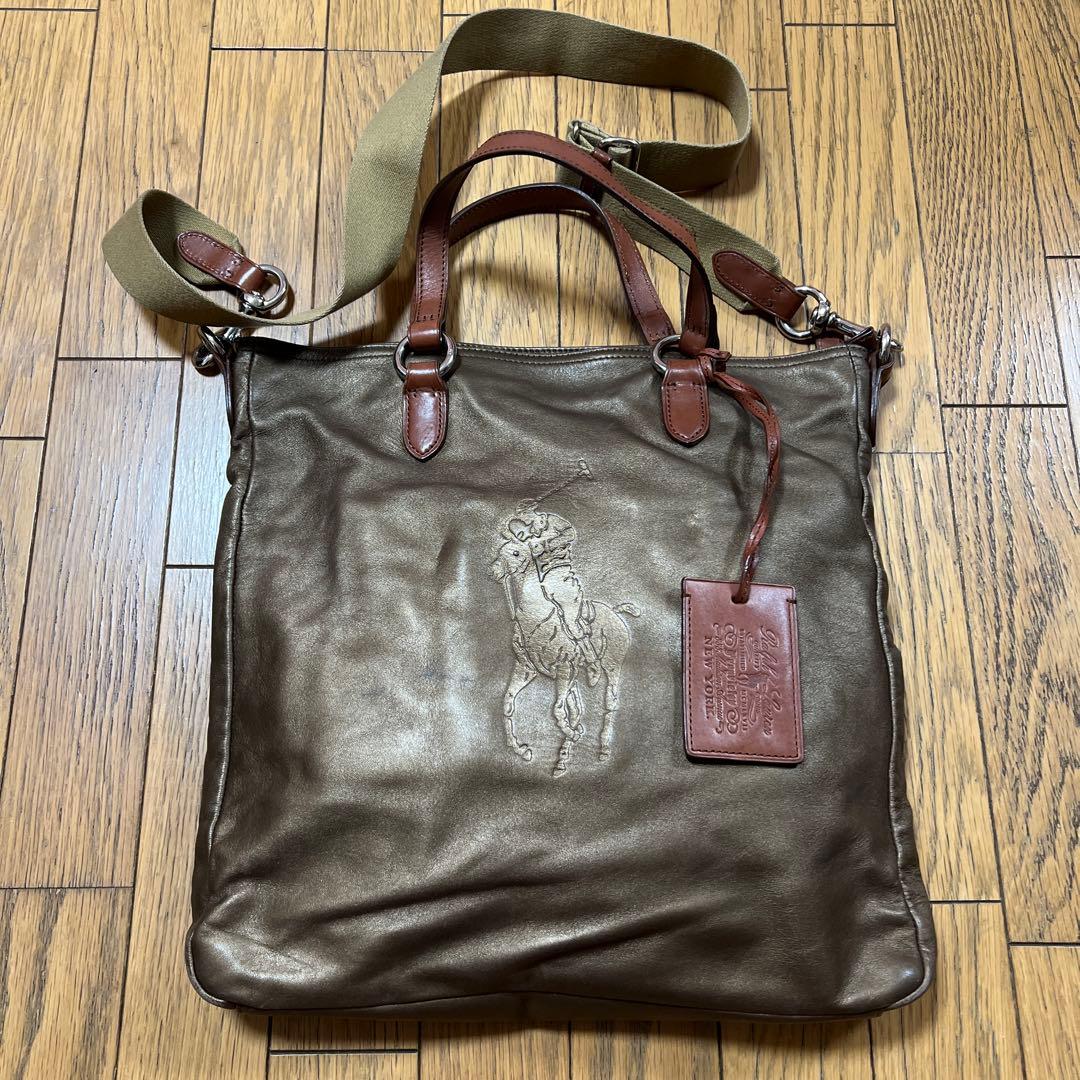 ラルフローレン　ショルダーバッグ　ビッグラルフ