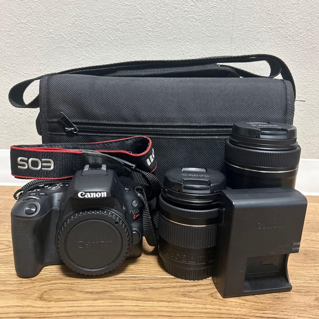 Canon EOS Kiss X9 通常レンズ・望遠レンズ付