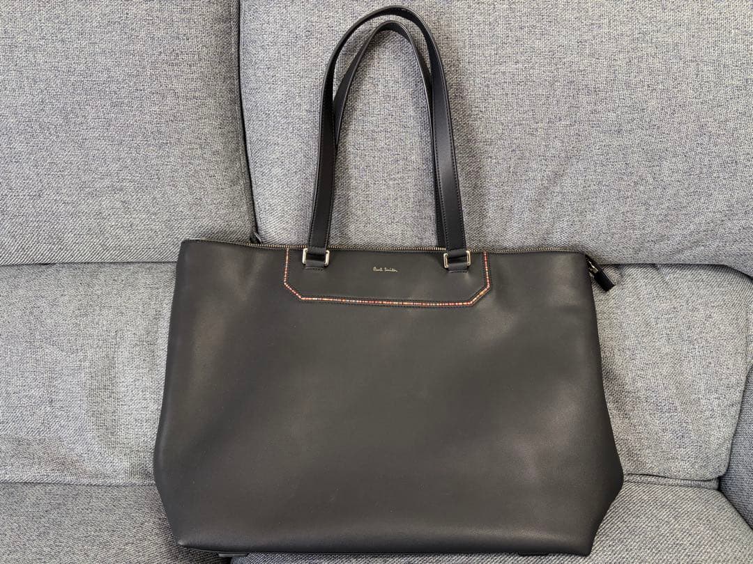 美品 PaulSmith ポールスミス 肩掛け レザー トートバッグ A4