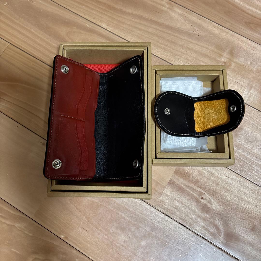 本日迄。フラットヘッドイベント限定トラッカーウォレット&ケース