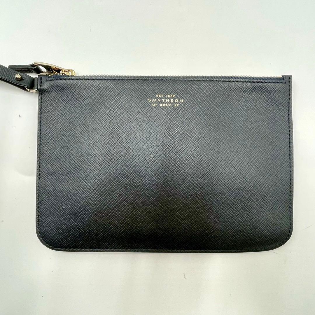 【極美品】Smuthon スマイソン トートバッグ ネイビー オールレザー 紺