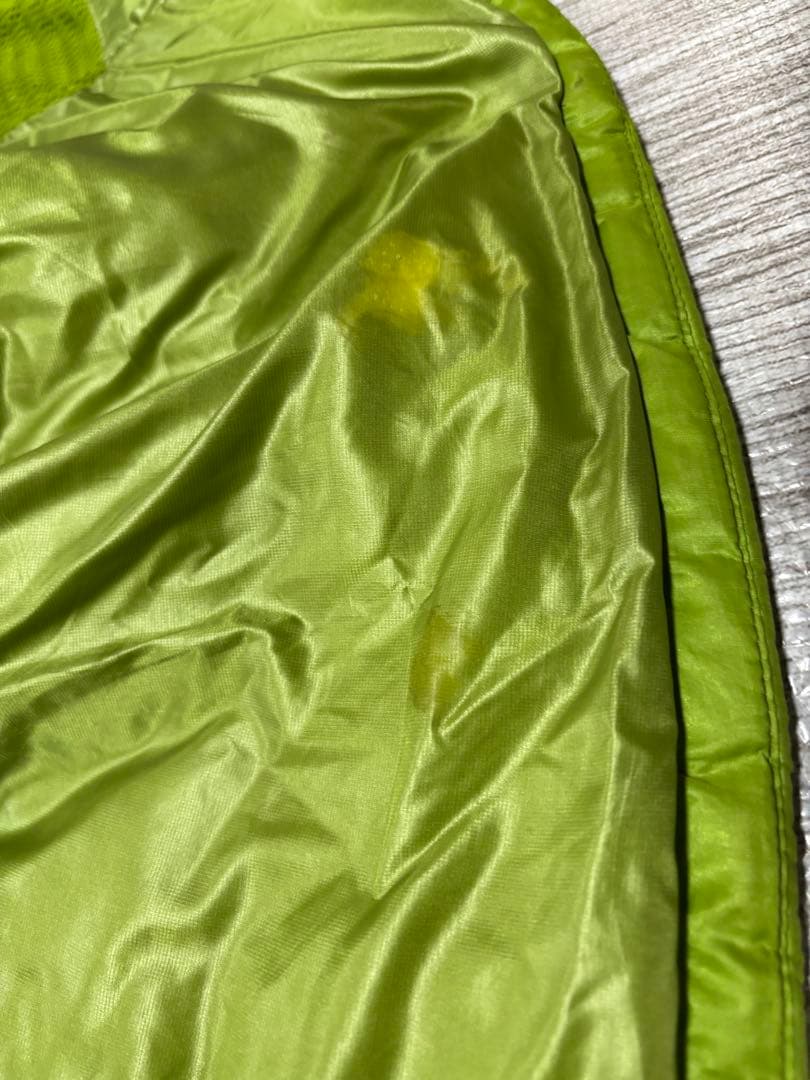 patagonia フード付きダウンジャケット S グリーン