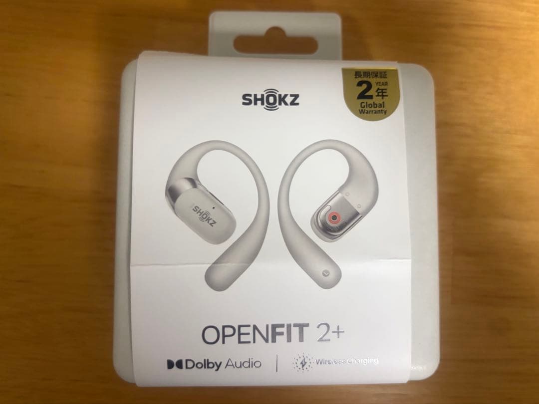 SHOKZ OPENFIT 2+ ワイヤレスイヤホン