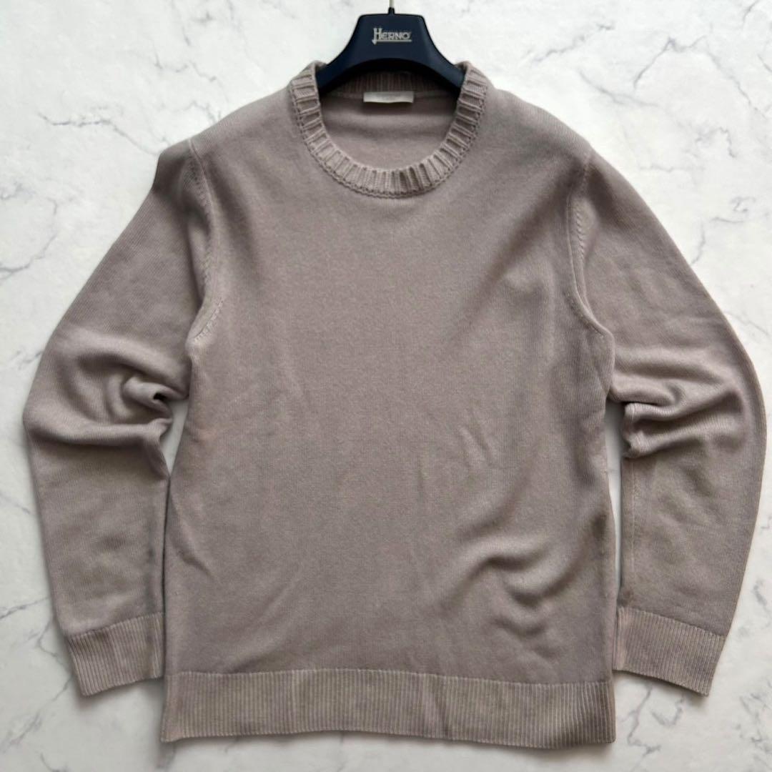 コスタンザ 52/XL カシミヤ100% イタリア製 ニット ベージュ