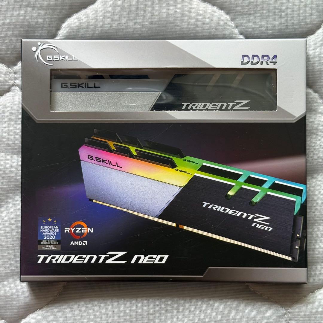 メモリー G.SKILL TRIDENT Z NEO DDR4 32GB 3600MHz
