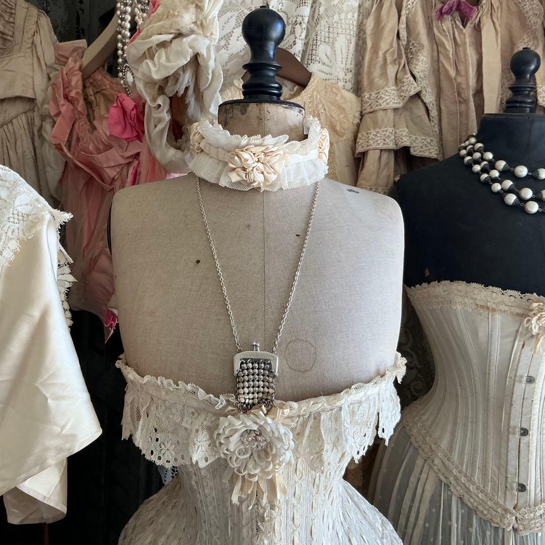 フランスアンティーク　パース　子供用　ペンダント　ミニチュア　ドール用にも