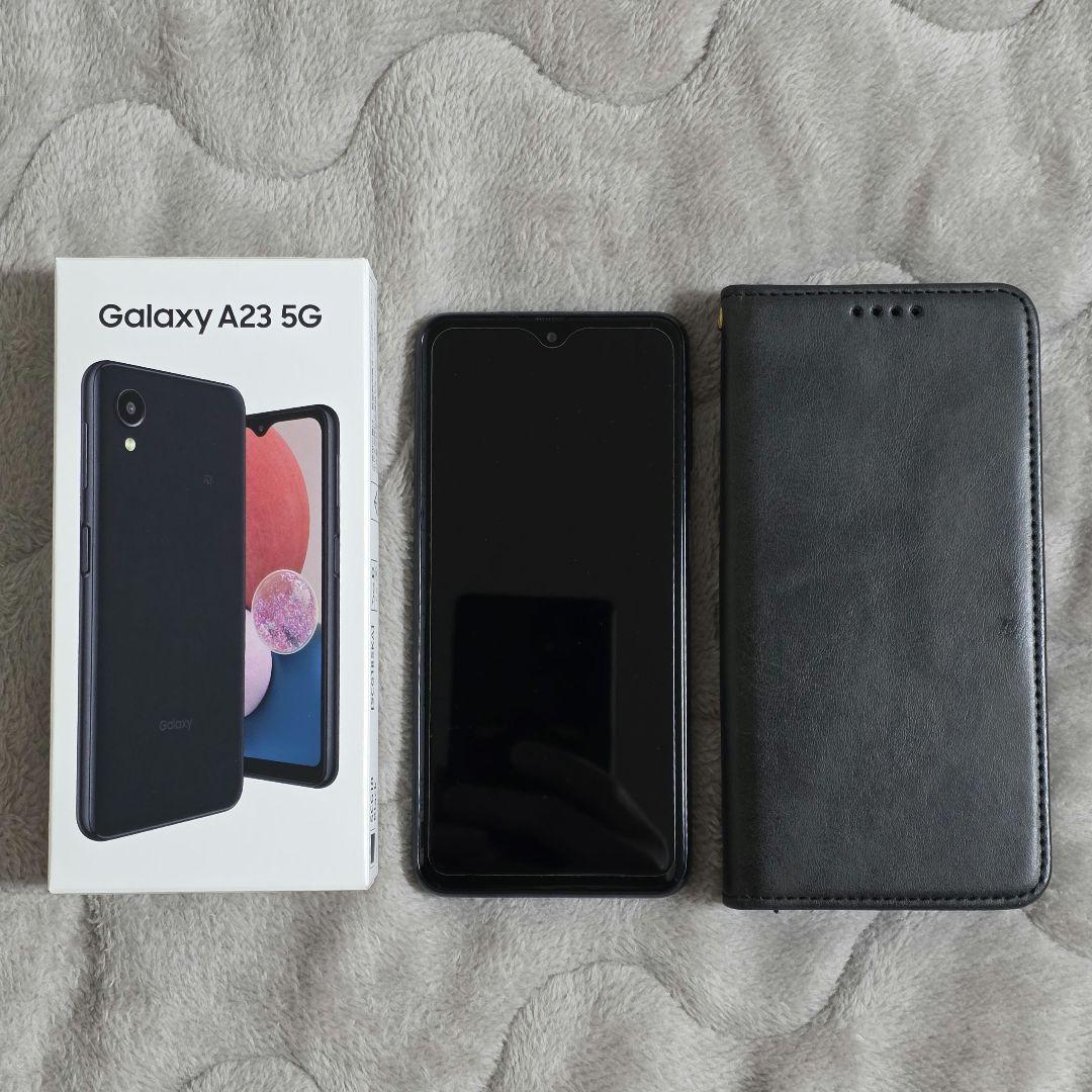 Samsung Galaxy A23 5G 本体 ブラック SCG18