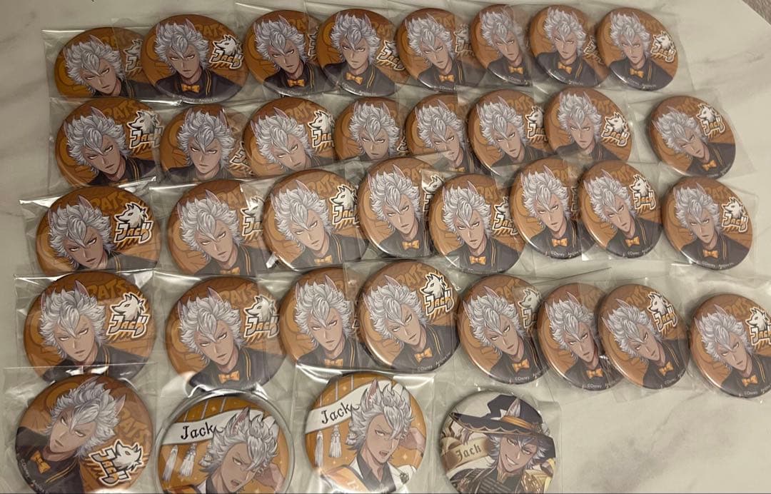 ツイステ ジャック バースデー 缶バッジ 36個