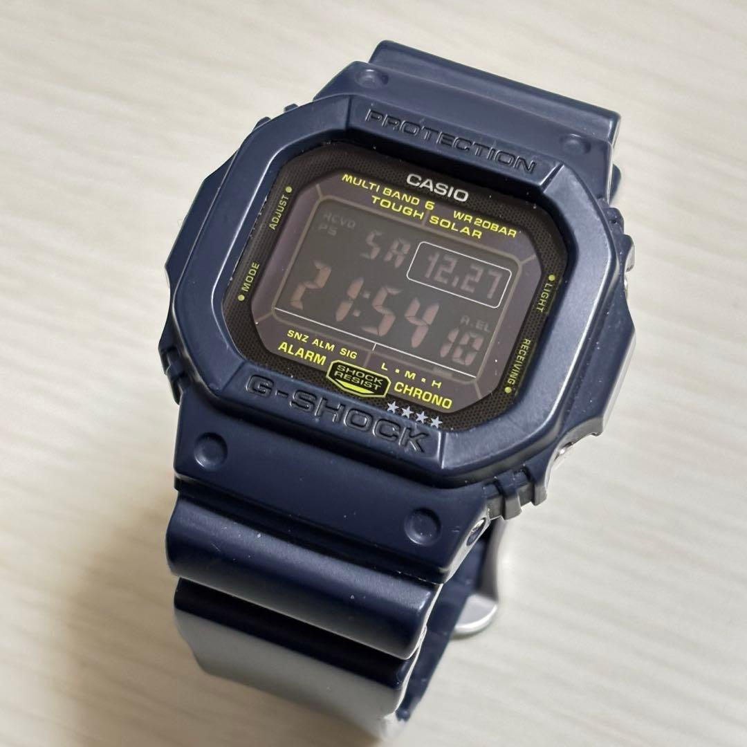 G-SHOCK GW-5610NV 2次電池交換済み！デジタル腕時計