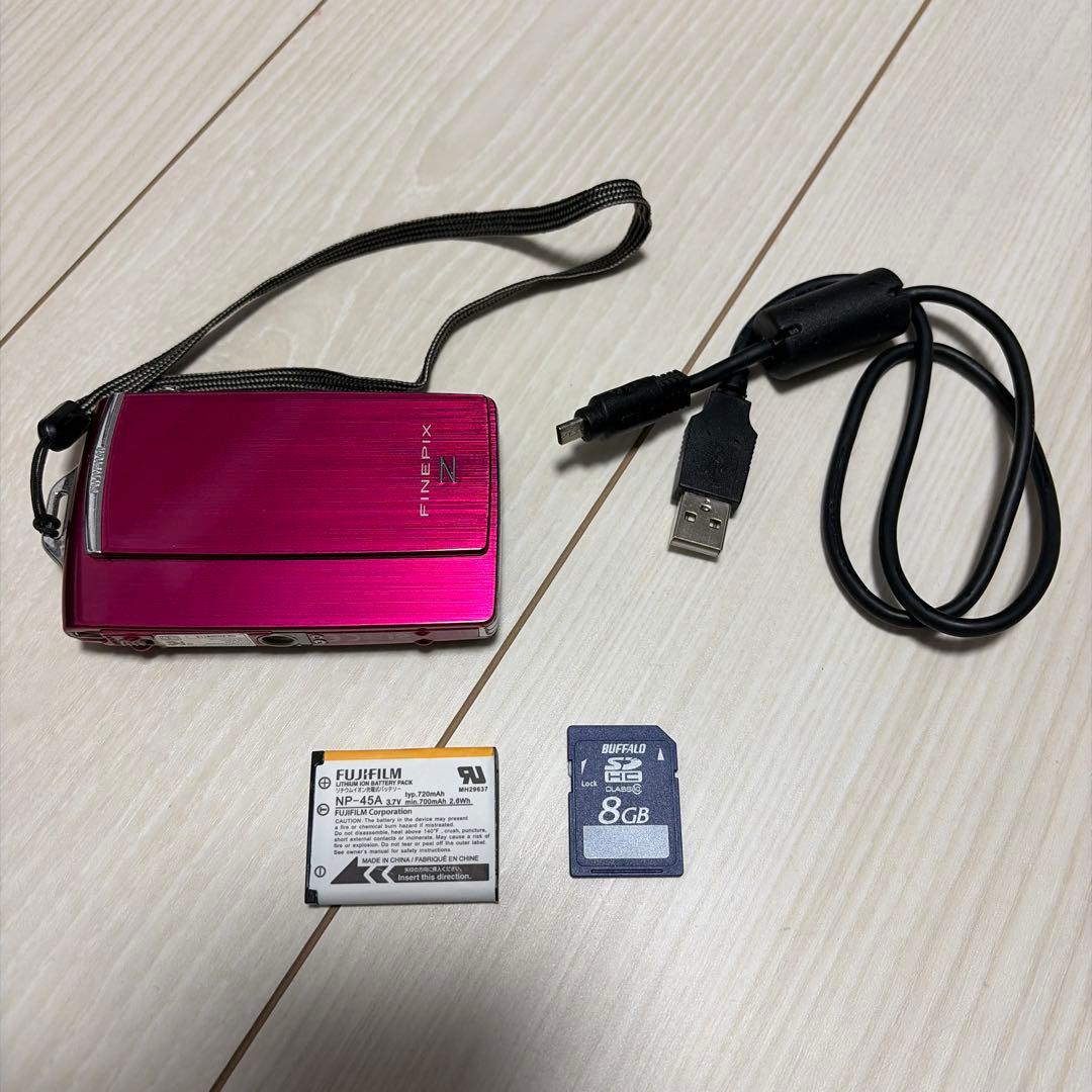 【SD付・動作確認済】FUJIFILM FinePix Z110 レトロデジカメ