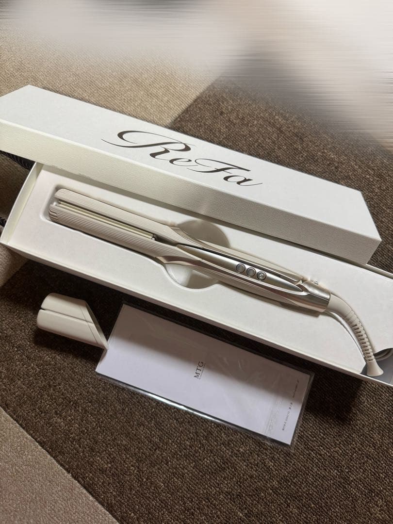 ReFa ストレートヘアアイロンプロ Ivory