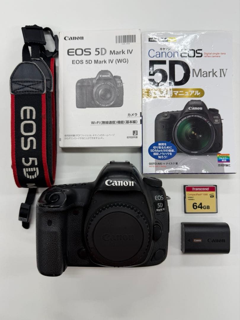 Canon EOS 5D Mark IV 64GB CFカード付